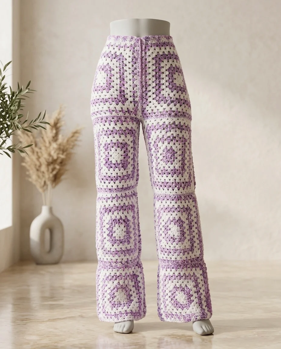 groovy granny square pants